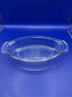 Anchor Ovenware Clear Glass Oval Baking Dish
